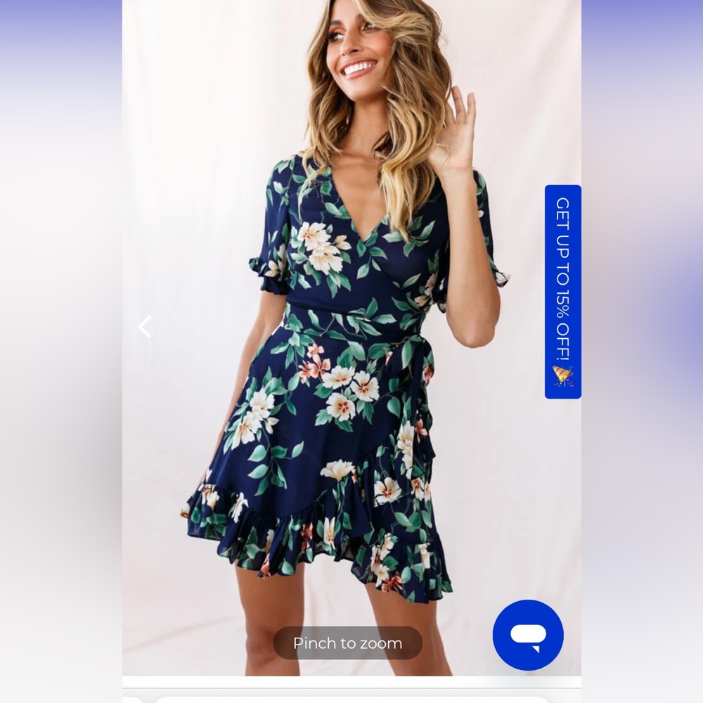 Selfie Leslie floral romper